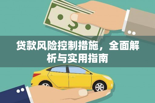 长阳贷款风险控制措施，全面解析与实用指南