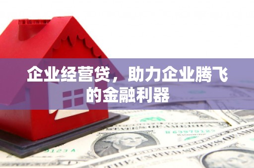 泉山企业经营贷，助力企业腾飞的金融利器