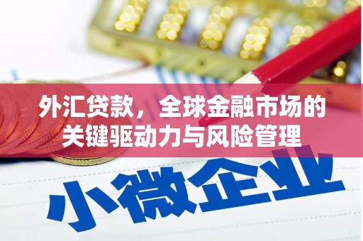 巍山外汇贷款，全球金融市场的关键驱动力与风险管理