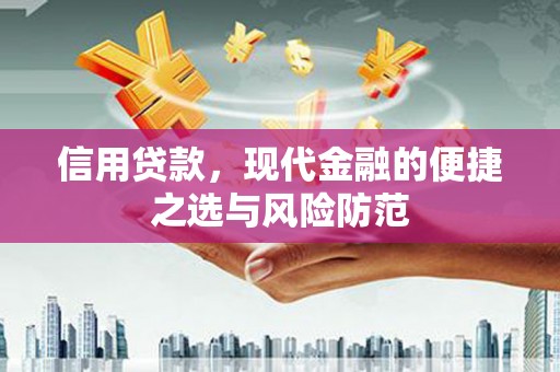 锡林郭勒信用贷款，现代金融的便捷之选与风险防范