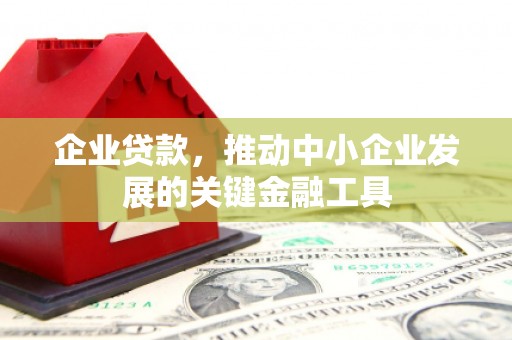 钦北企业贷款，推动中小企业发展的关键金融工具