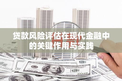 绥滨贷款风险评估在现代金融中的关键作用与实践