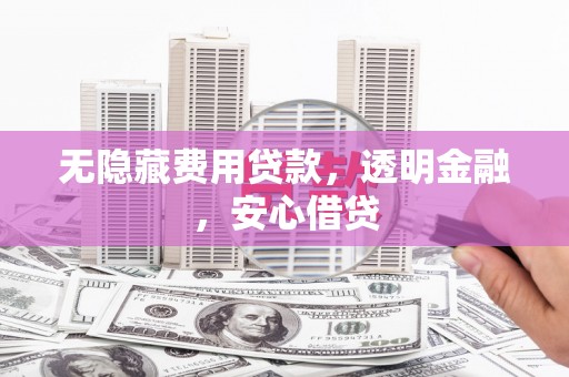 凤山无隐藏费用贷款，透明金融，安心借贷
