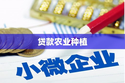 宽甸贷款农业种植