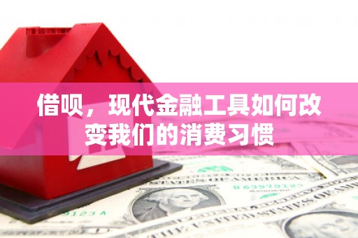 元宝山借呗，现代金融工具如何改变我们的消费习惯