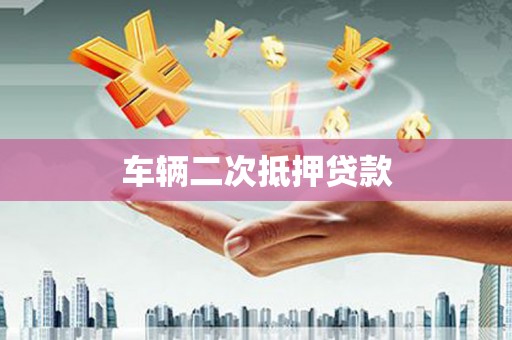 西畴车辆二次抵押贷款