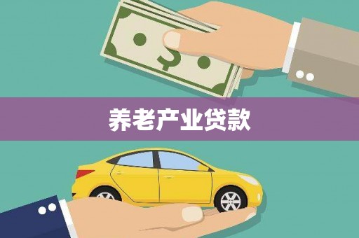 河北养老产业贷款