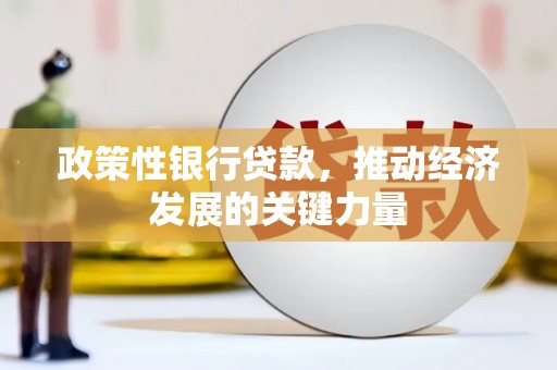 东至政策性银行贷款，推动经济发展的关键力量