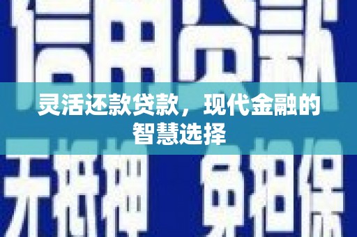 德昌灵活还款贷款，现代金融的智慧选择