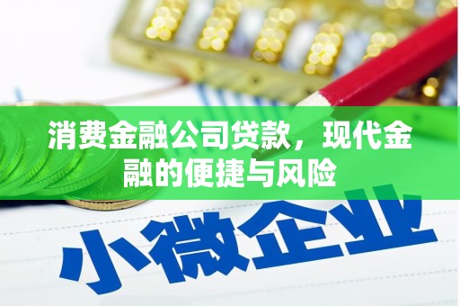 克孜勒苏消费金融公司贷款，现代金融的便捷与风险