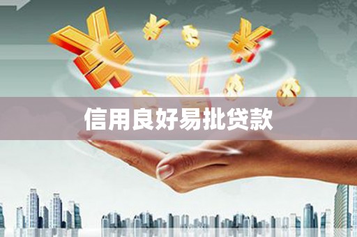 天山信用良好易批贷款