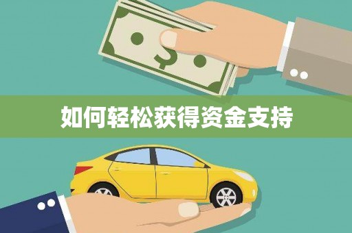 尼玛如何轻松获得资金支持